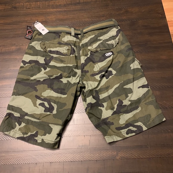Ecko Unltd Belted Canvas Cargo Short - Picture 5 of 7